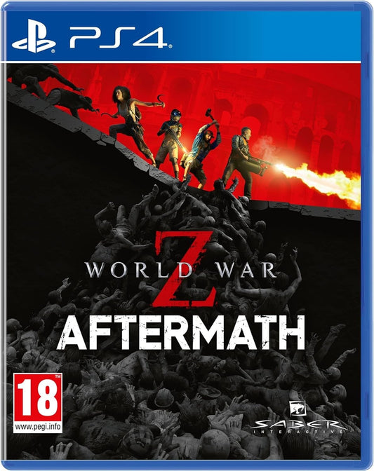 Solutions 2 Go World War Z Aftermath PS4 Game - Model 200617, Action-packed Zombie Survival Experience