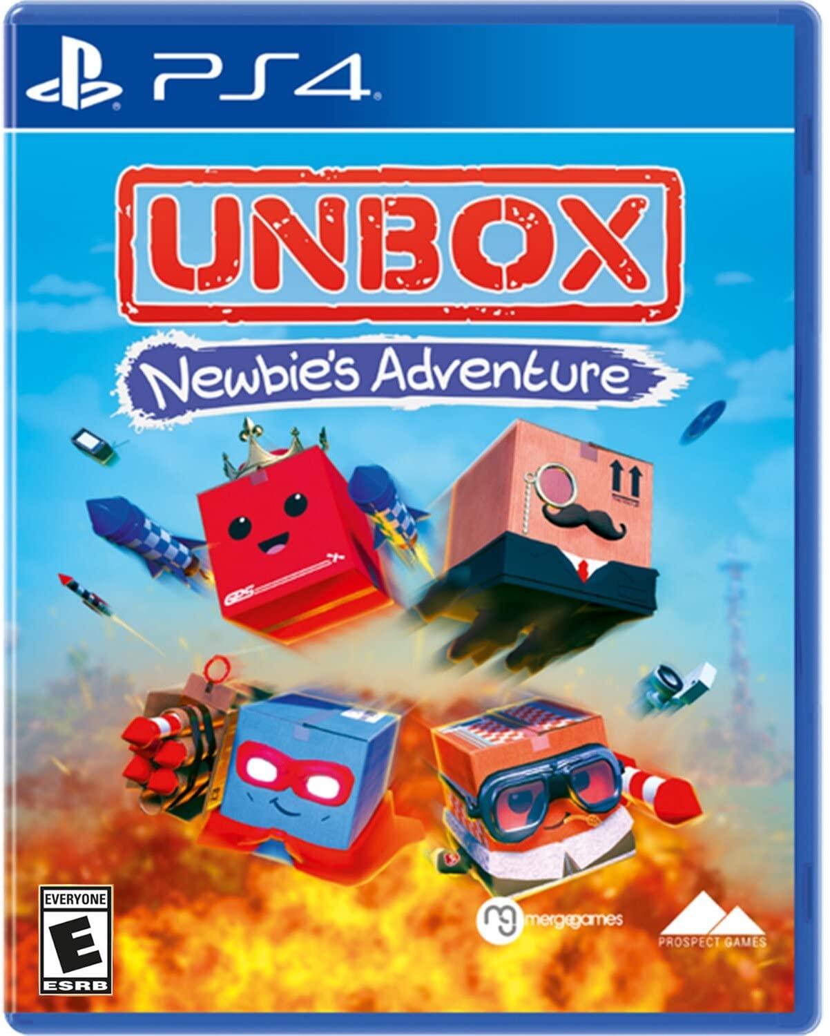 Merge Games Unbox Newbies Adventure - PlayStation 4, Model 819335020016, Engaging Gameplay for All Ages
