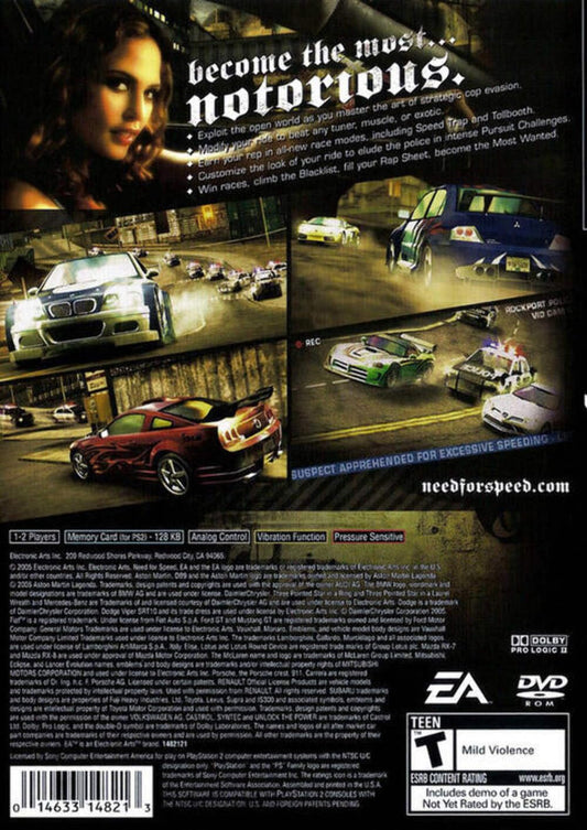 Electronic Arts Need for Speed: Most Wanted - Greatest Hits Game (Model: 14633148213)