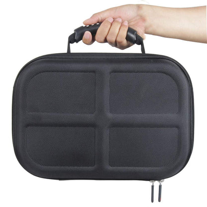 adada Hard Travel Case for Meta Quest 3/Oculus Quest 2 - Black VR Headset Storage Solution