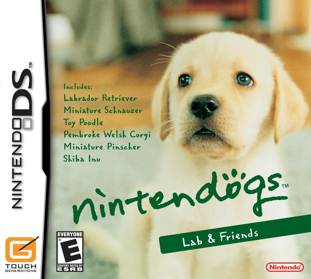 Nintendo Nintendogs Lab & Friends - Interactive Dog Simulation Game, Model 45496736453