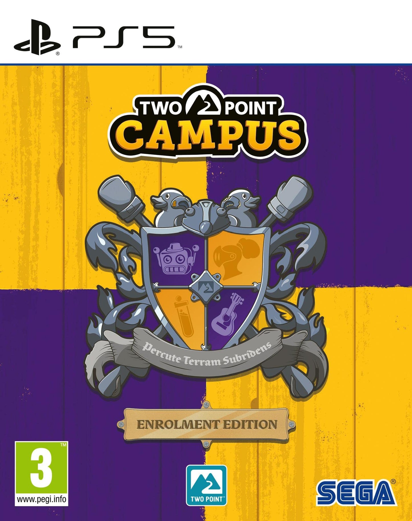 SEGA Two Point Campus - Winding Edition, Model SEGA50.SC.24DE, Engaging Simulation Game