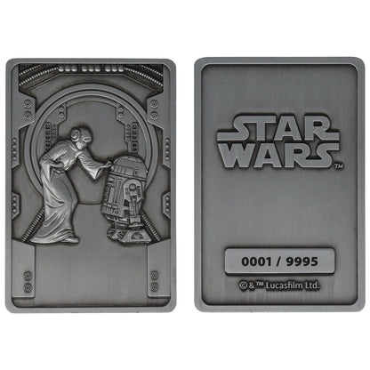 Fanattik Star Wars Limited Edition Ingot - My Only Hope - Black - Model 201476
