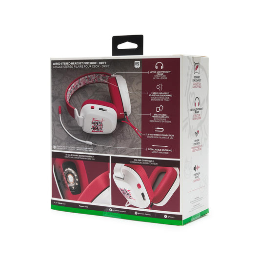 PowerA Wired Stereo Headset for Xbox Series X|S - Fortnite: Drift, Officially Licensed, Model XBHS0461-01