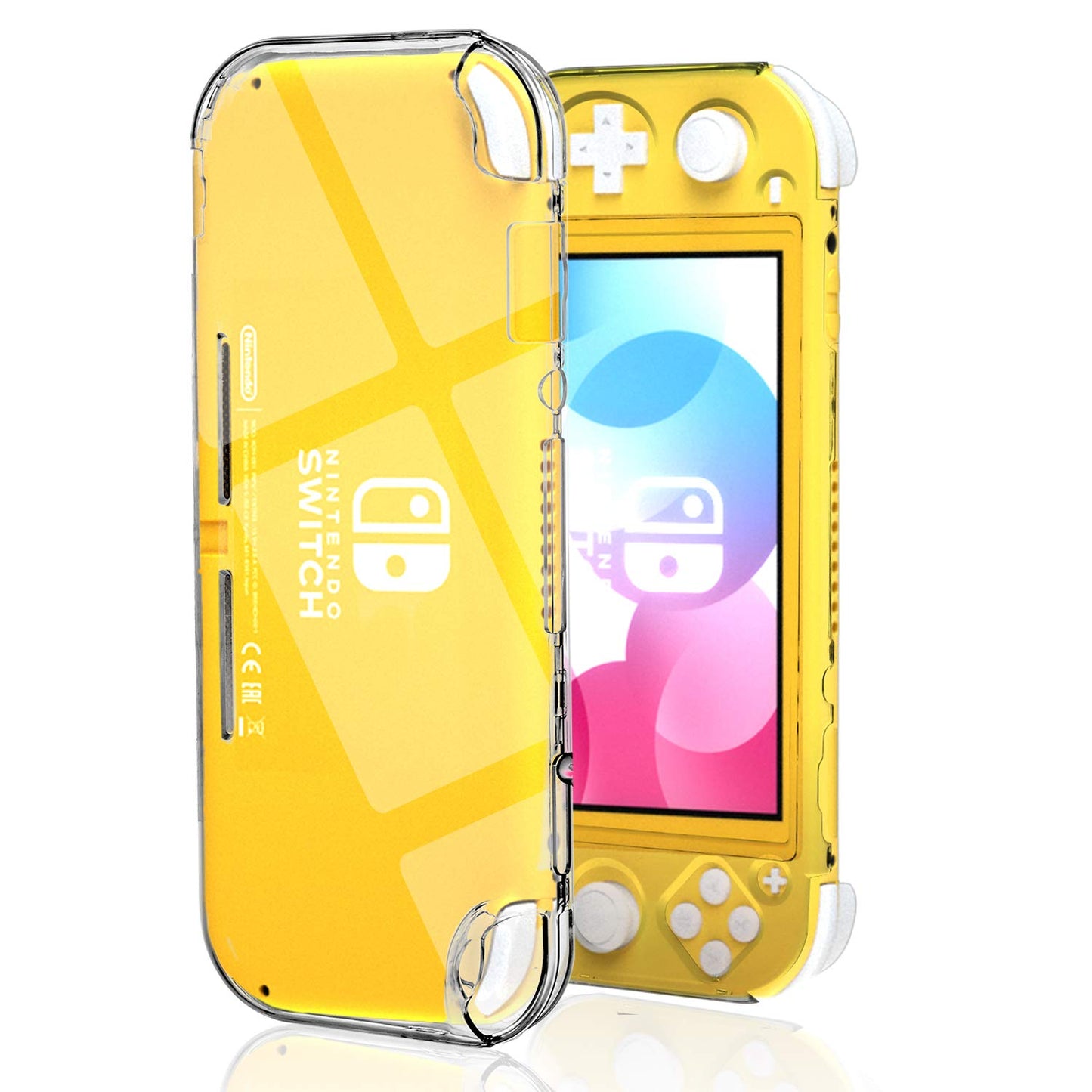 ECHZOVE Protective Case for Nintendo Switch Lite  Hard Clear Case for Switch Lite not Fit with Skins