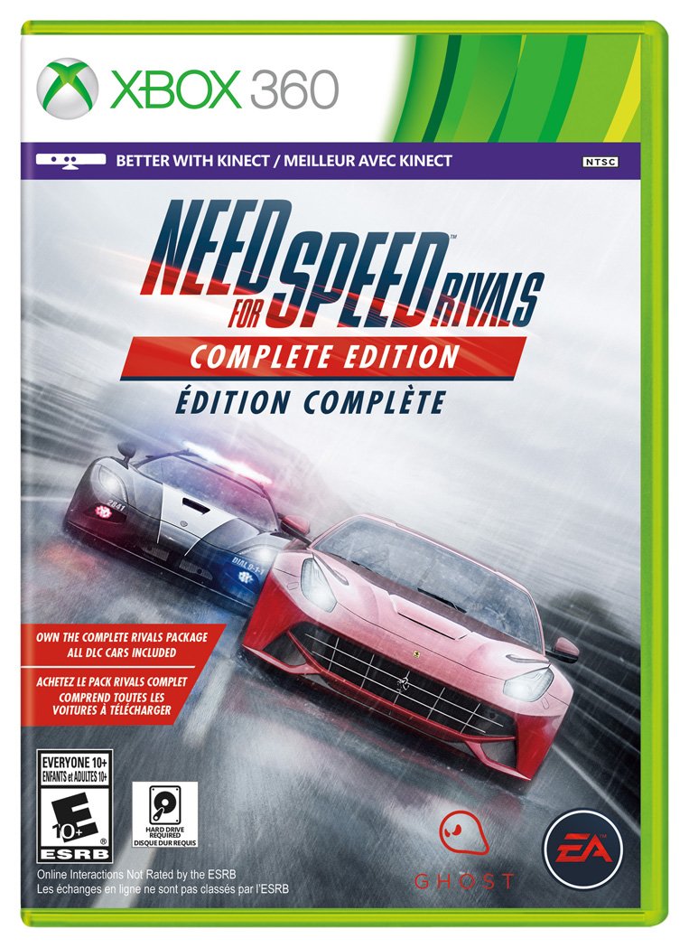 Electronic Arts Need for Speed Rivals Complete Edition - Xbox 360, Model 73345