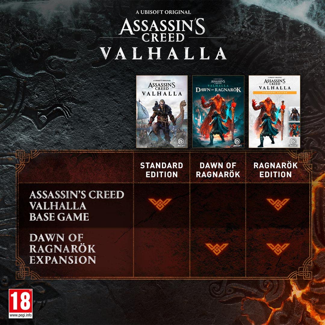 Ubisoft Assassin's Creed Valhalla: Ragnarök Edition (PS4) - Model 300124358