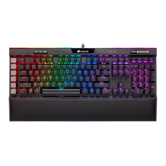 Corsair K95 RGB Platinum XT Mechanical USB Gaming Keyboard, Backlit RGB LED, Cherry MX RGB Brown, Black