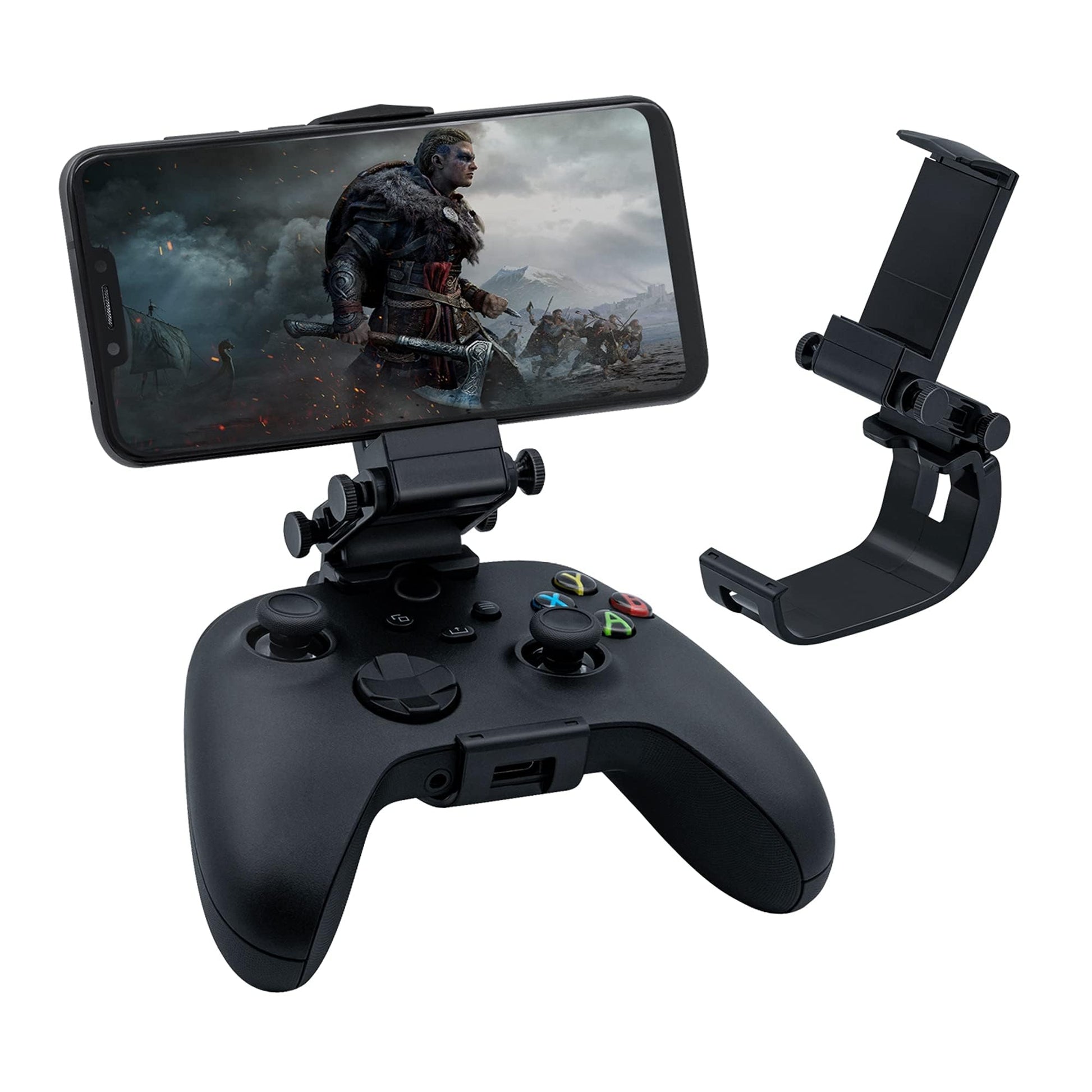 Mcbazel Mobile Gaming Clip for Xbox Series X and Xbox Series S  Adjustable Phone Game Holder Mount Clamp for Xbox Series X/S Wireless Controllers