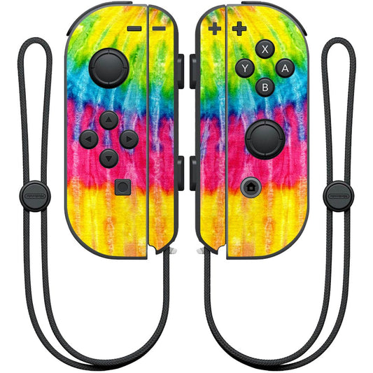 MIGHTY SKINS Joy-Con Controller Skin - Tie Dye 2 Wrap Cover Sticker, Model NIJOYCO-Tie Dye 2
