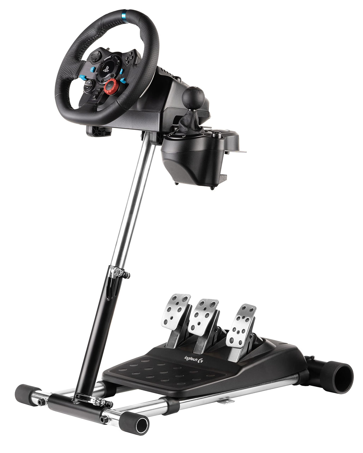 Wheel Stand Pro: G Racing Wheel Stand Compatible With Logitech G29 G923 G920 G27 & G25 Wheels  Deluxe  Original V2. Wheel and Pedals Not included.