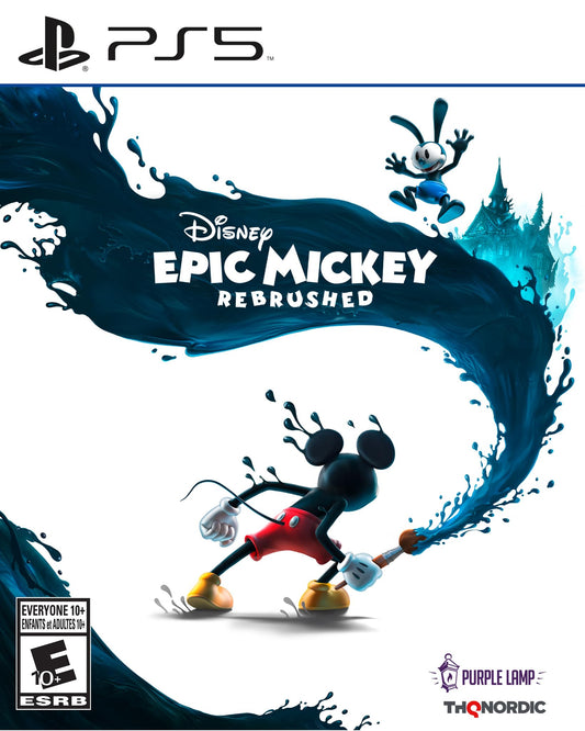 character-themed Epic Mickey: Rebrushed for Playstation 5