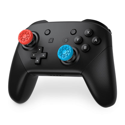 KontrolFreek Performance Thumbsticks for Nintendo Switch Pro Controller - Concave - Blue/Red - Model 1801-PRO