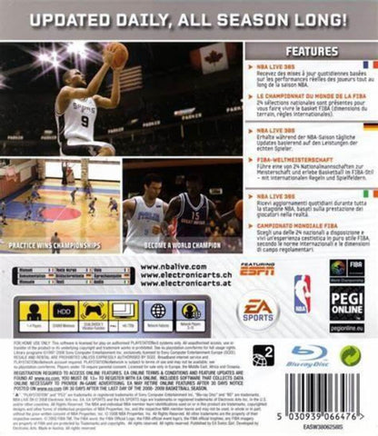 Electronic Arts NBA Live 09 for Playstation 3 - Model 15446, Basketball Video Game