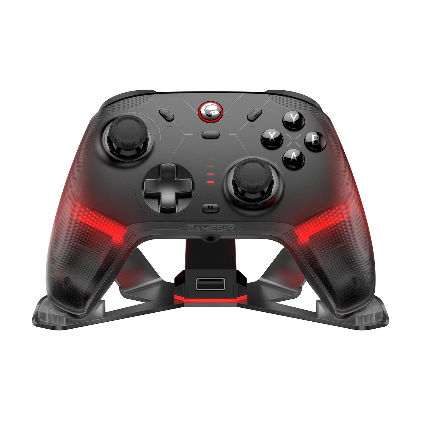 GameSir Cyclone 2 Wireless Controller - 1000Hz Polling Rate  TMR Joysticks  Hall/Micro 2-in-1 Triggers for PC/Switch/Switch 2/Android/iOS  PC Gaming Controller with Charging Dock (Black)