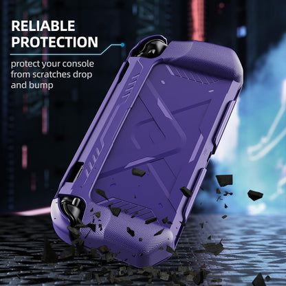 FIWWAT Nintendo Switch 2 Case - Soft Purple TPU & PC 360° Protection, Ergonomic Grip for Nintendo Switch 2 (2025)