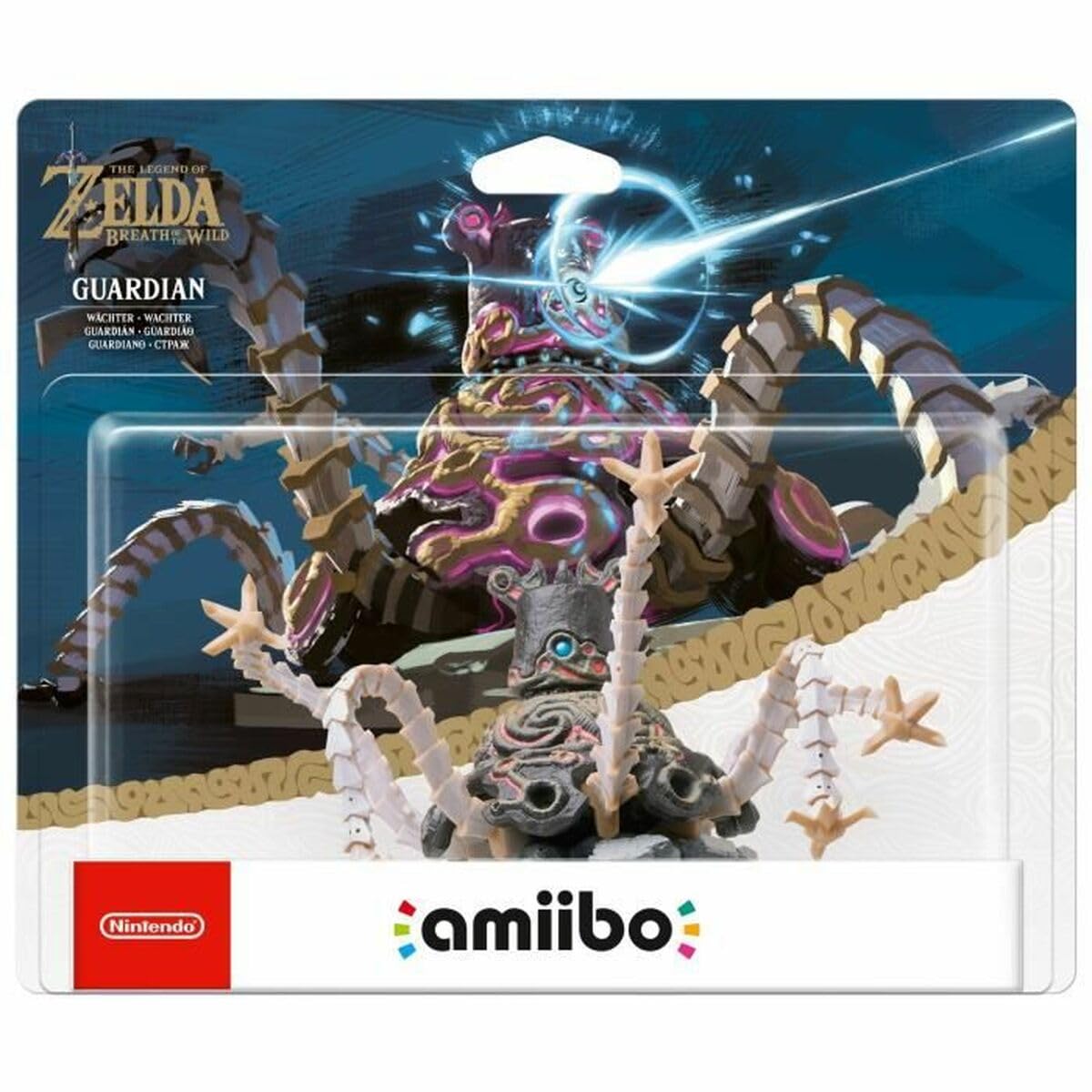 Nintendo Guardian amiibo - The Legend of Zelda: Breath of the Wild - Multicolor - Model 195702 - Compatible with Wii U/3DS/Switch