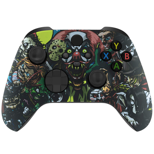 eXtremeRate Custom Shell for Xbox Series X & S Controller, Scary Party, ABS Material, Model FX3T104, Revitalize Your Gaming Experience