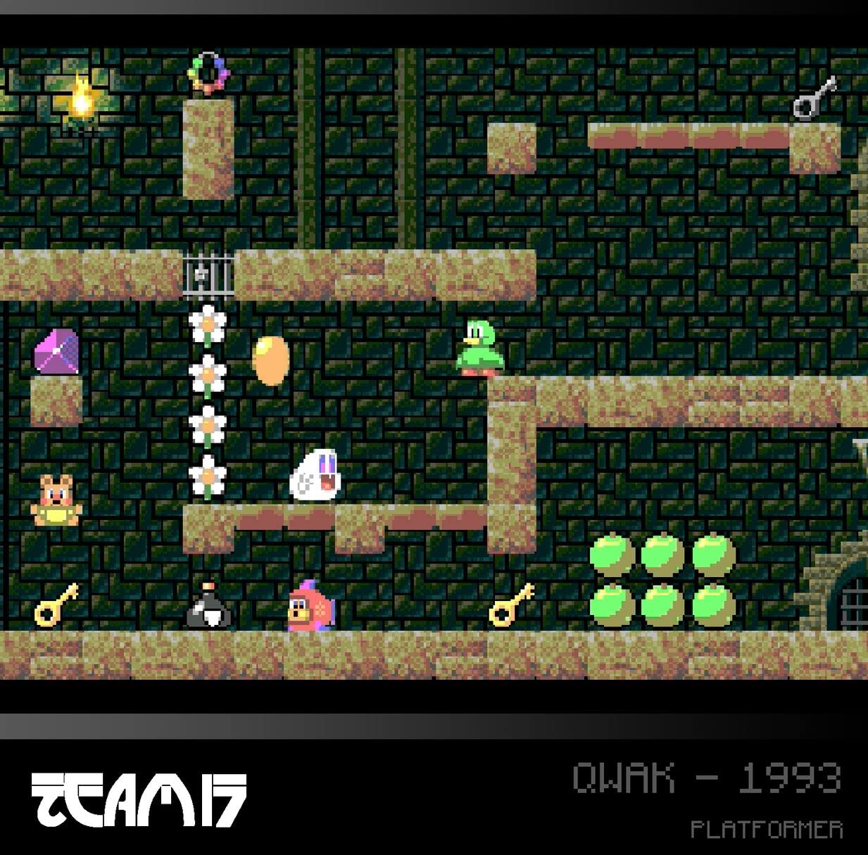 Blaze Entertainment Evercade Team 17 Amiga Cartridge 1 - Model 5060990240089