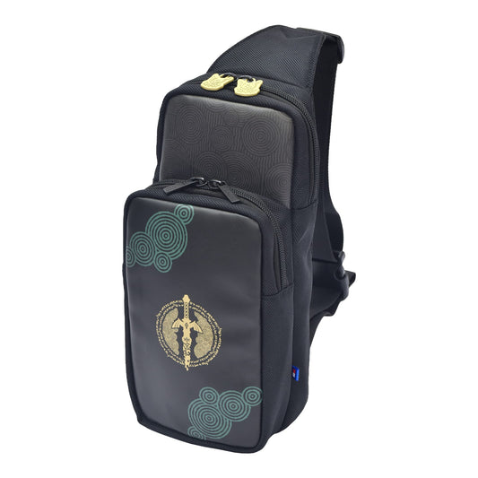 HORI Adventure Pack for Nintendo Switch - Polyester, Black, Model NSW-436U, The Legend of Zelda: Tears of the Kingdom Edition