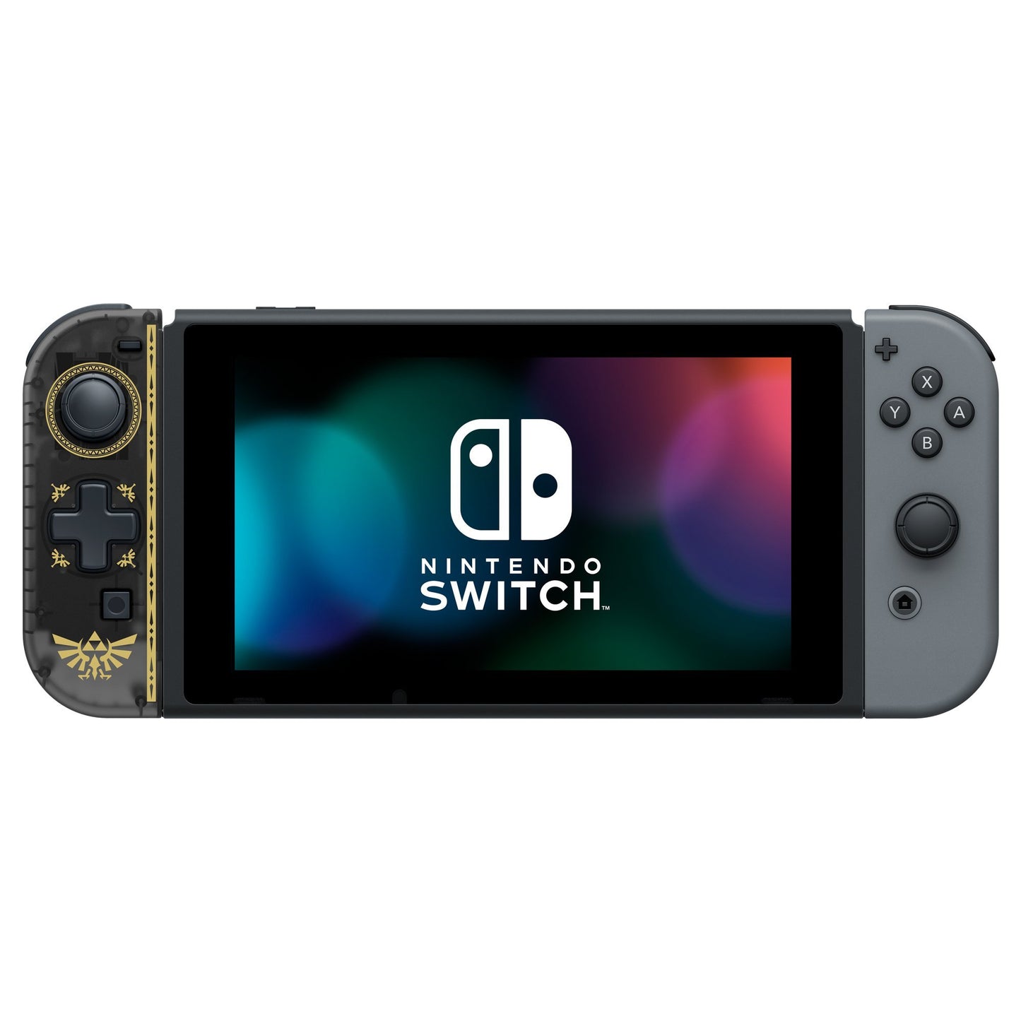 HORI D-Pad Controller for Nintendo Switch - Officially Licensed, Black, Model NSW-119U, Ideal for Zelda Fans