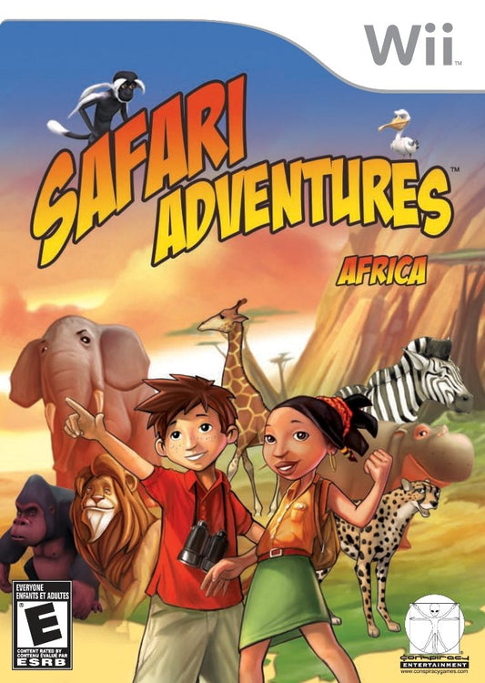Solutions 2 Go Safari Adventures Africa - Nintendo Wii Game, One Size, One Color, Model 001280