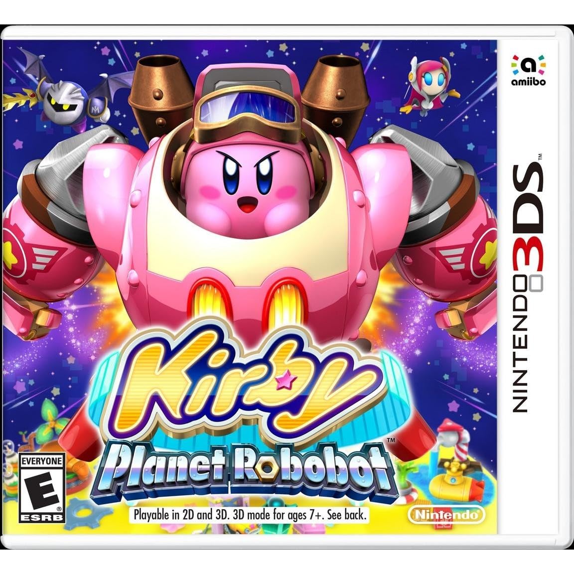 Nintendo Kirby: Planet Robobot for Nintendo 3DS - Model 214726, Action Adventure Game