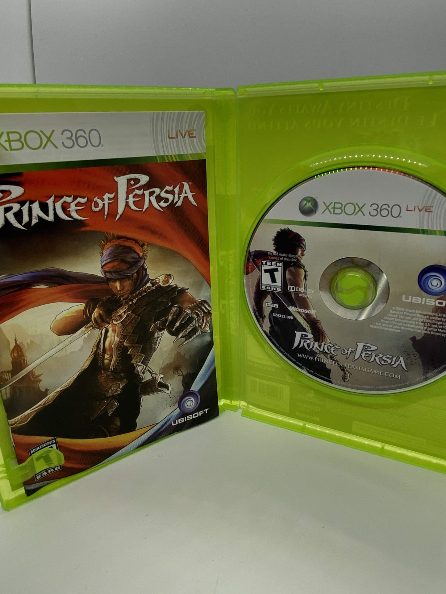 Ubisoft Prince Of Persia - Xbox 360 Game, Model 52431, Action-Adventure Adventure Game