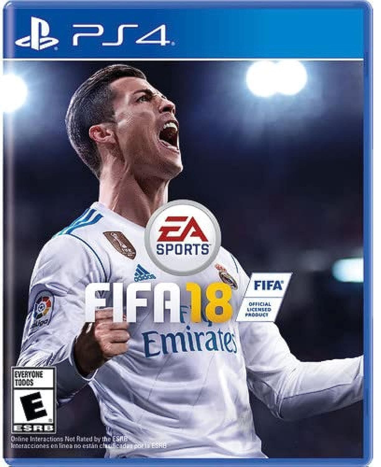 Electronic Arts FIFA 18 for PlayStation 4 - Model 73521, Engaging Soccer Gameplay, Ultimate Team, Career Mode