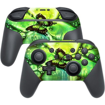 MIGHTY SKINS Nintendo Switch Pro Controller Skin - Mystical Butterfly, Durable Vinyl, Easy to Apply/Remove, Made in the USA