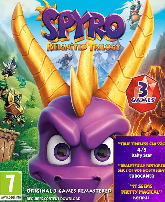 ACTIVISION Spyro Reignited Trilogy - PlayStation 4 Game, Model 88238