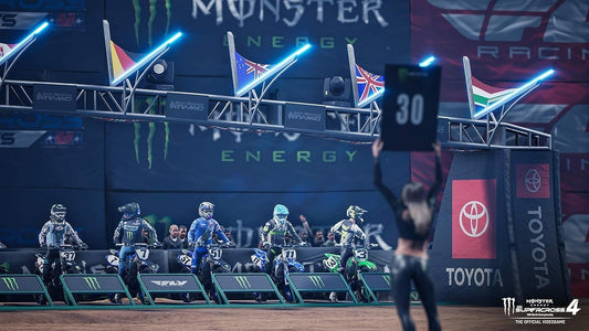 Milestone Monster Energy Supercross - The Official Videogame 4 (PS4) - Model MILA15.UK.22ST