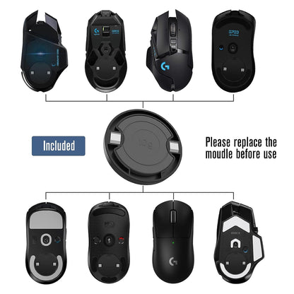 Soarking Charging Dock for Logitech G Pro X, G502, G703 - 10-inch, Black, Plastic, Model USSKLGTMSSB