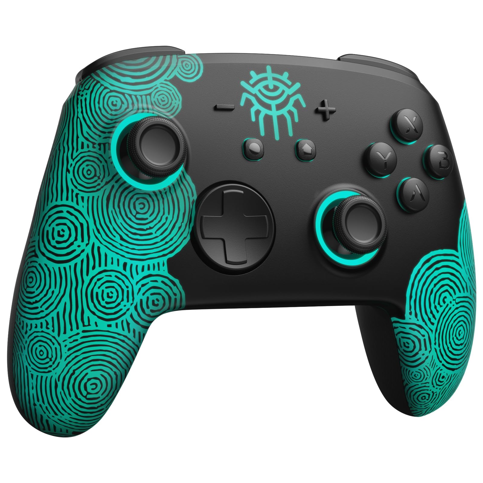 FUNLAB Switch 2 Pro Wireless Controller - Hall Effect, RGB, NFC, Turbo, Black Gamepad