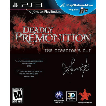Aksys Deadly Premonition: The Directors Cut - PS3 Game, Action/Adventure, Enhanced Graphics