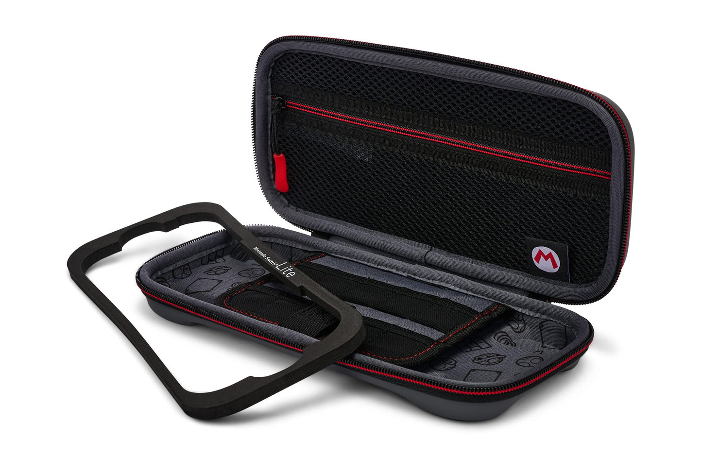 PowerA Super Mario Black Protection Case for Nintendo Switch - OLED, Lite, Standard Size