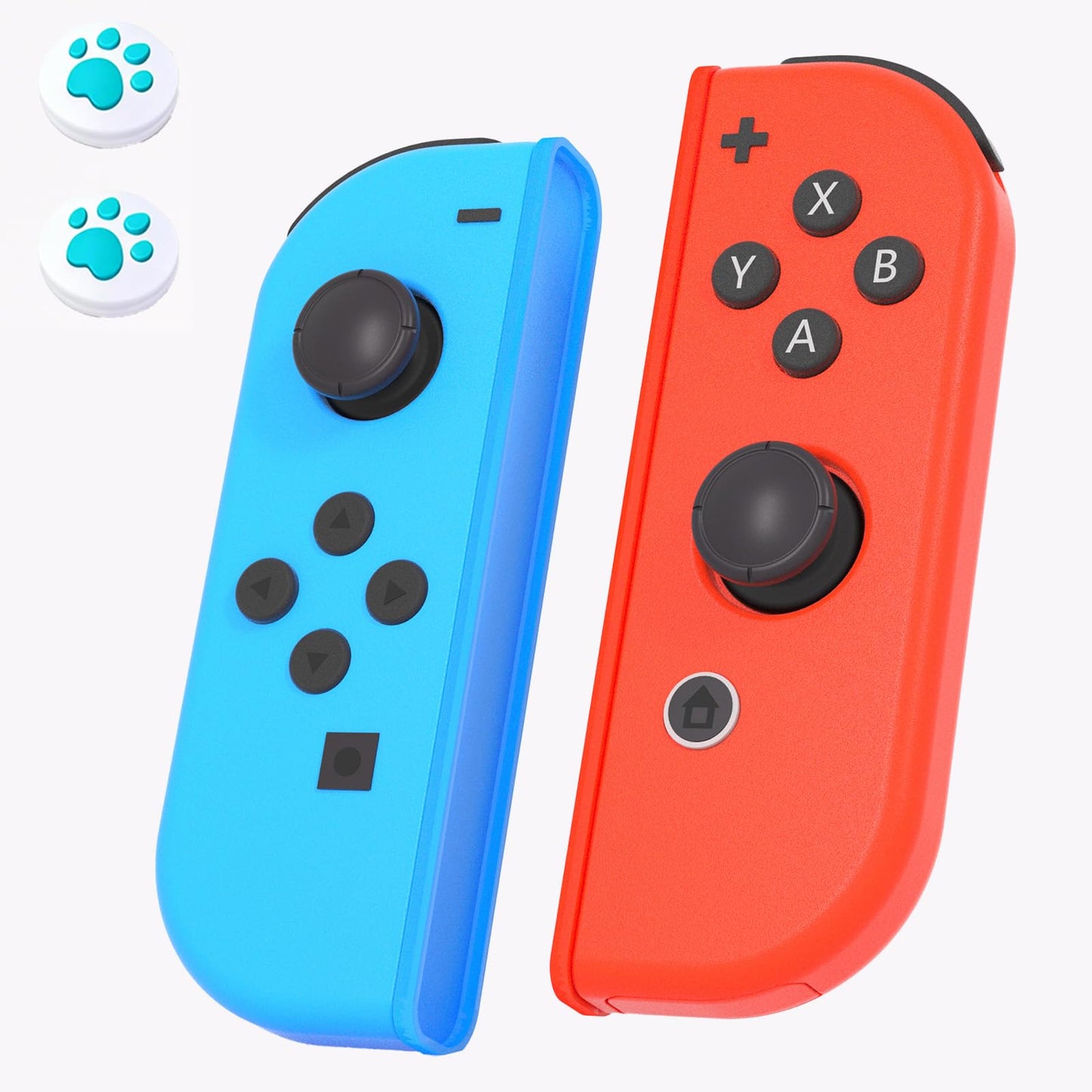 hamgader Switch Replacement Controller for Switch/OLED/Lite, Switch Controllers Support/Dual Vibration/Screenshot/Wake-up/Motion