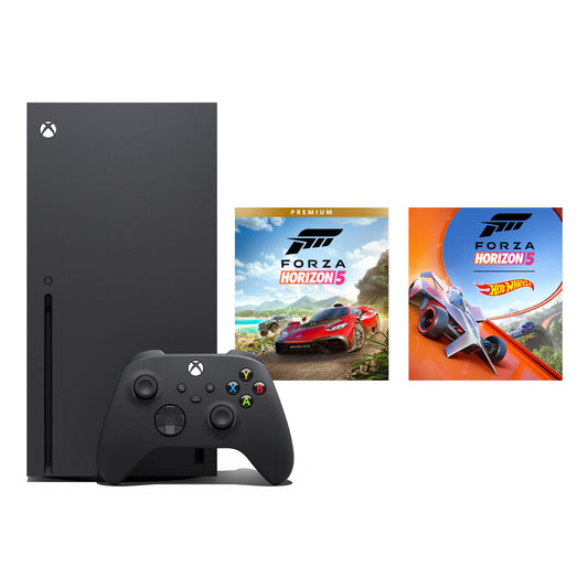 Xbox Series X - Forza Horizon 5 Bundle - Includes Forza Horizon 5 Premium Edition - 1TB SSD Gaming Console - 4K Gaming - 4K Streaming - Carbon Black