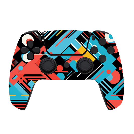 Custom Controllerzz Custom Wireless Controller Compatible with PS5 - Multiple Designs Available (Midnight Surge)