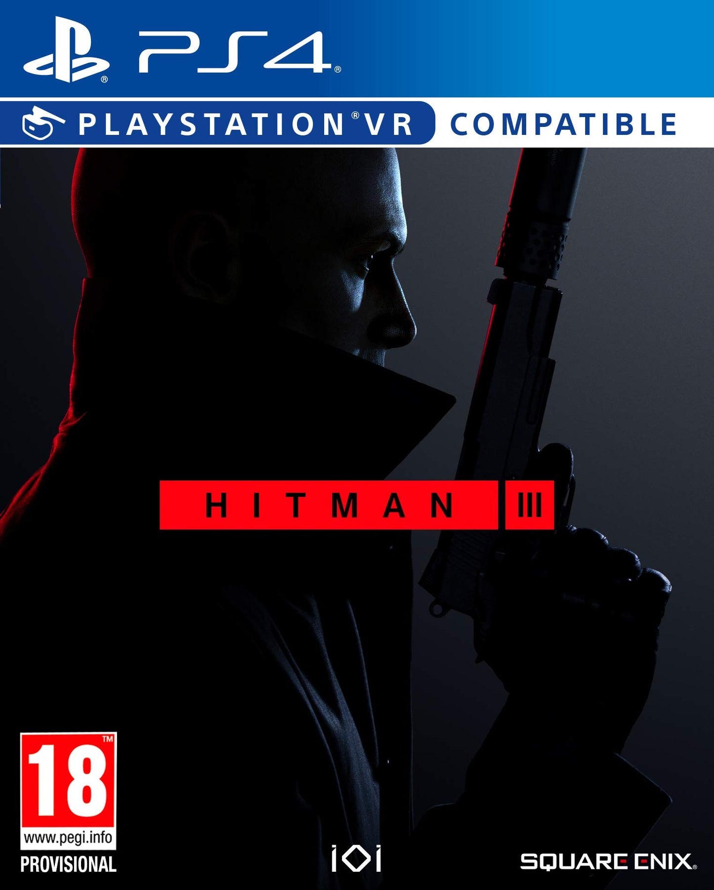 Square Enix Hitman III for PS4 - Model SQEA46.UK.22ST, Action Adventure Game