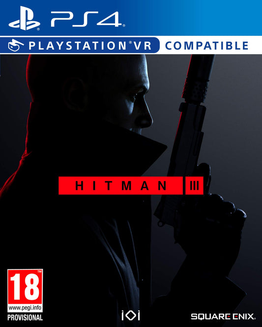 Square Enix Hitman III for PS4 - Model SQEA46.UK.22ST, Action Adventure Game