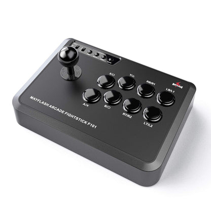 Mayflash F101 Arcade Stick for Nintendo Switch/PC/PS3/Android - Black