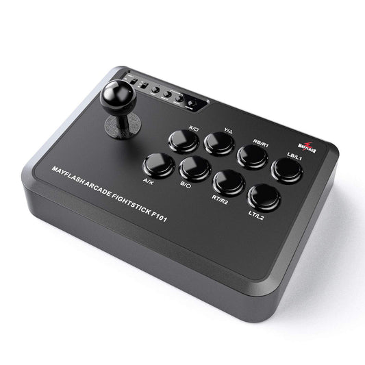 Mayflash F101 Arcade Stick for Nintendo Switch/PC/PS3/Android - Black