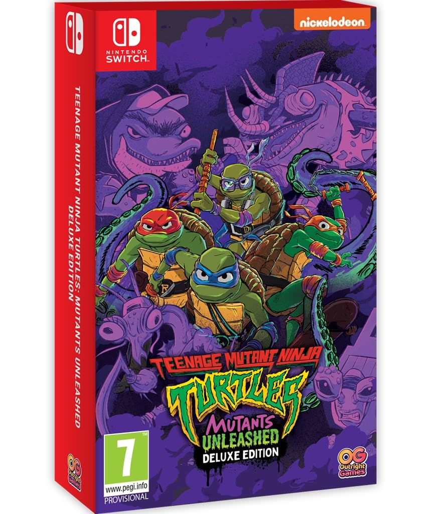 Teenage Mutant Ninja Turtles: Mutants Unleashed - Deluxe Edition - Switch