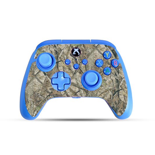Gaming Skin Compatible with PowerA Xbox Series X|S Enhanced Wired Controller - HTC Fall - Premium 3M Vinyl Protective Wrap Decal Cover - Easy to Apply | Crafted in The USA by MightySkins