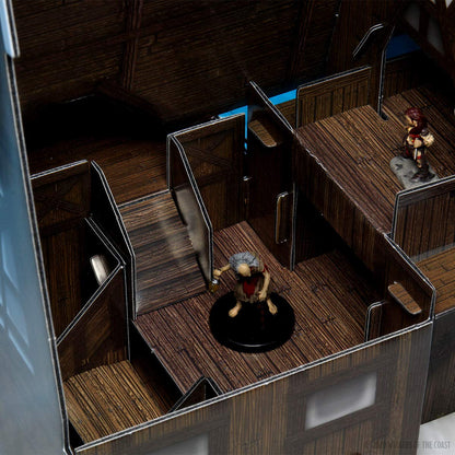 WizKids D&D Icons of the Realms Icewind Dale Papercraft Set - 6 x 11 x 2 inches - Multicolor - Model WZK96048