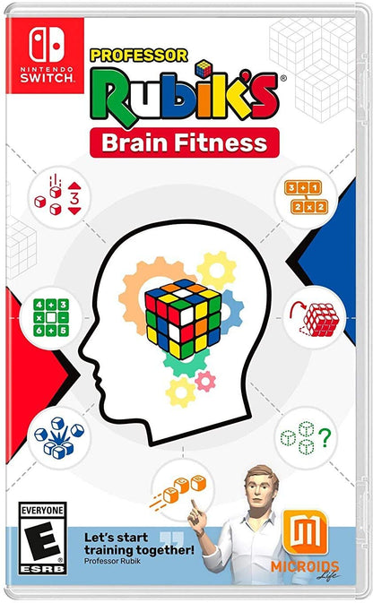 MICROÏDS Professor Rubiks Brain Fitness - Nintendo Switch Game (Model: 12051_US)