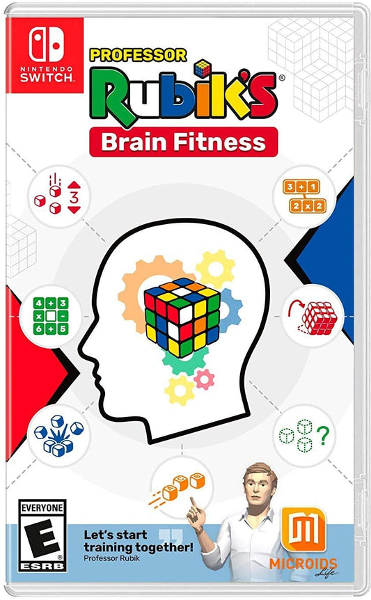 MICROÏDS Professor Rubiks Brain Fitness - Nintendo Switch Game (Model: 12051_US)