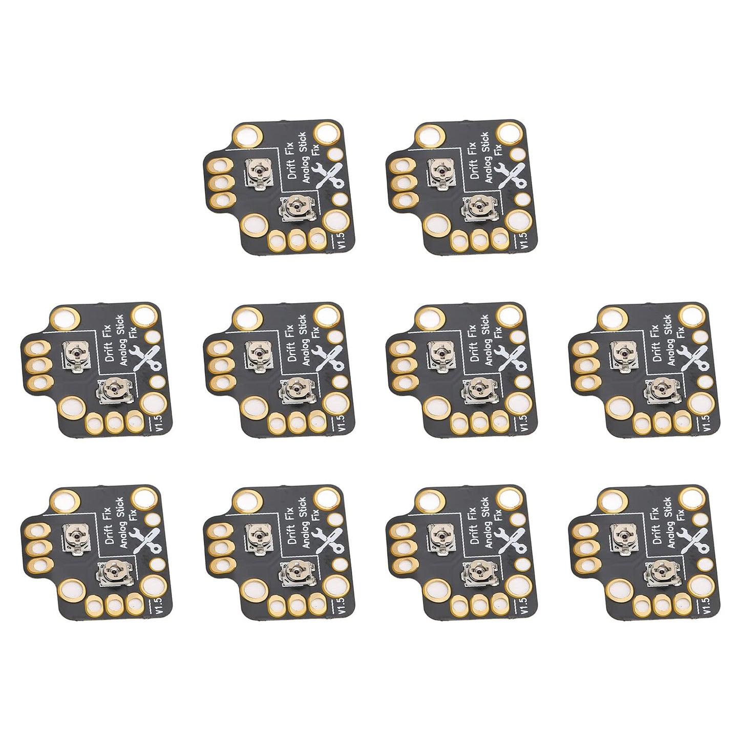 Drift Repair Board  10pcs Gamepad Joystick 3D Analog Stick Drift Fix Mod  Controller Analog Stick Drift Repair Tools Fit for PS4 for PS5 for XBOX