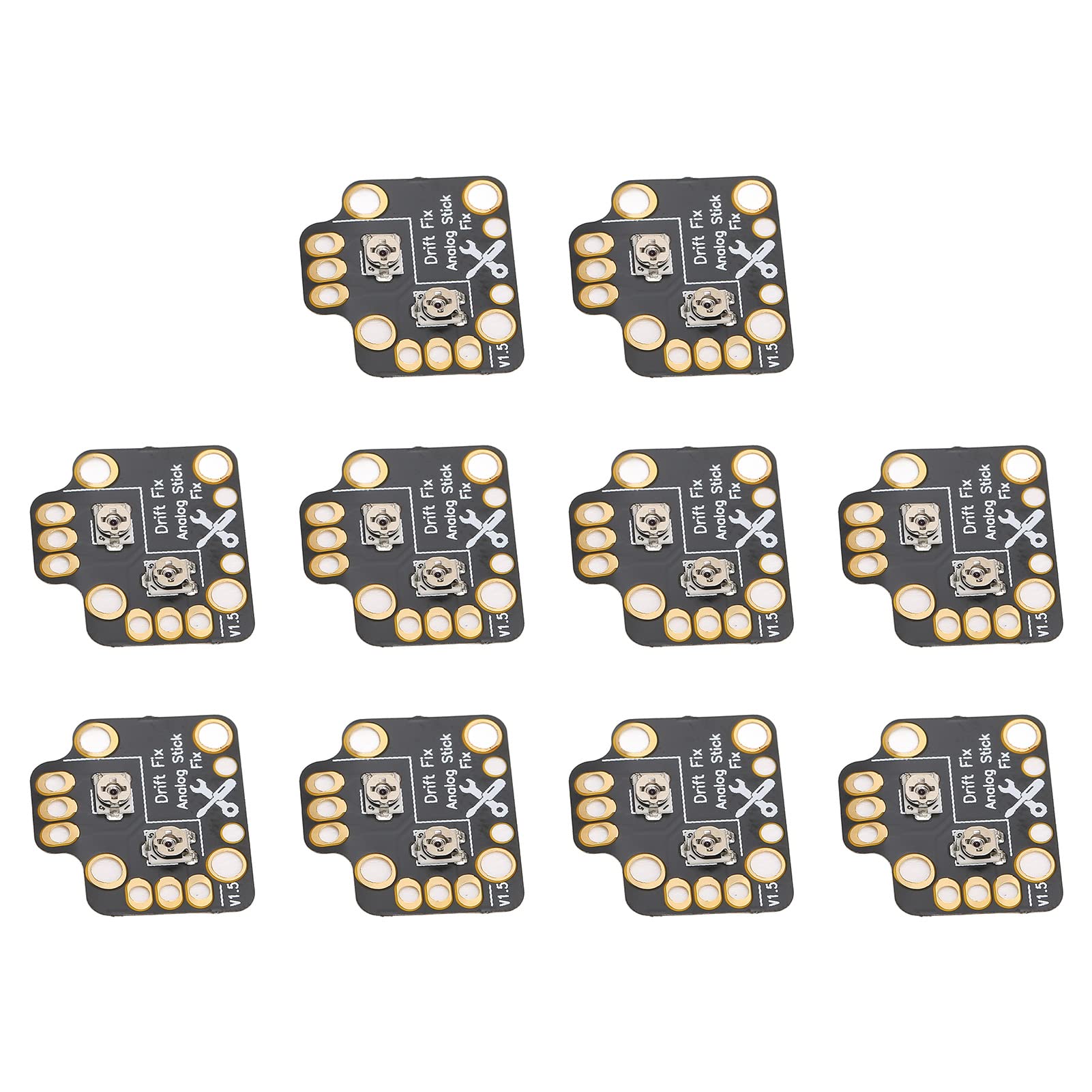 Drift Repair Board  10pcs Gamepad Joystick 3D Analog Stick Drift Fix Mod  Controller Analog Stick Drift Repair Tools Fit for PS4 for PS5 for XBOX
